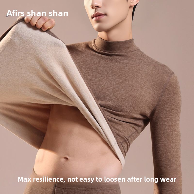 Thermal Long John - Velvet Thermal Underwear Men's Down Silk