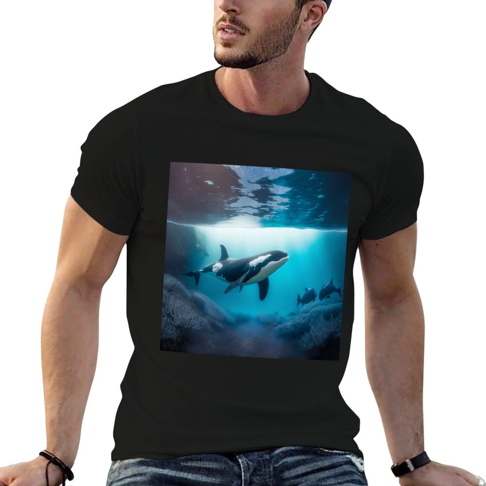 Under Sea Orca T-Shirt Minimal – обзор и цена Undershirt Crew Neck