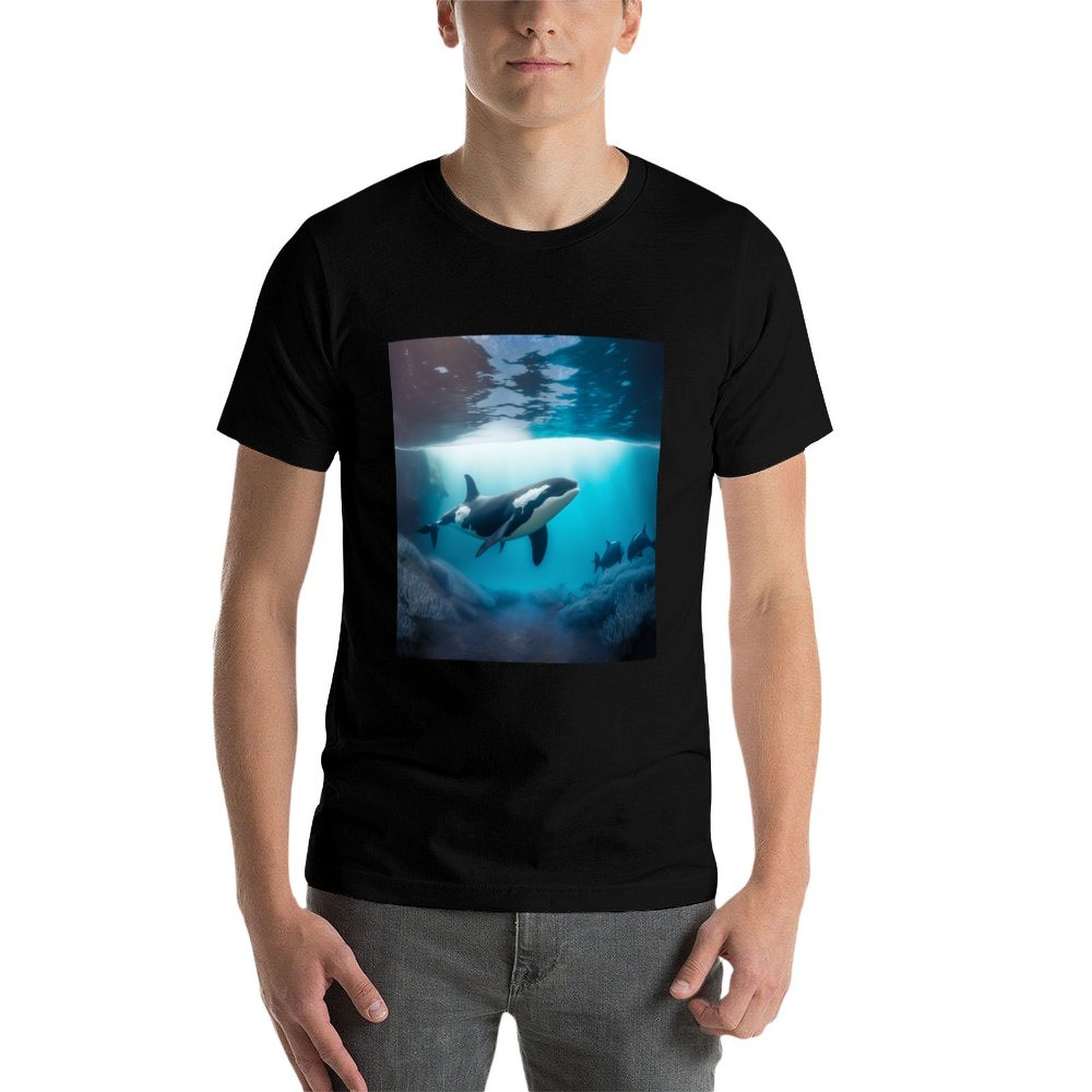 Under Sea Orca T-Shirt Minimal – обзор и цена Undershirt Crew Neck