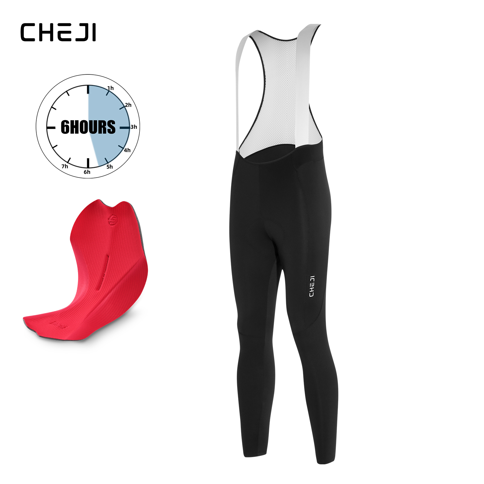 Cheji Men's Cycling Long Bib P – обзор и цена Compression Long Pant