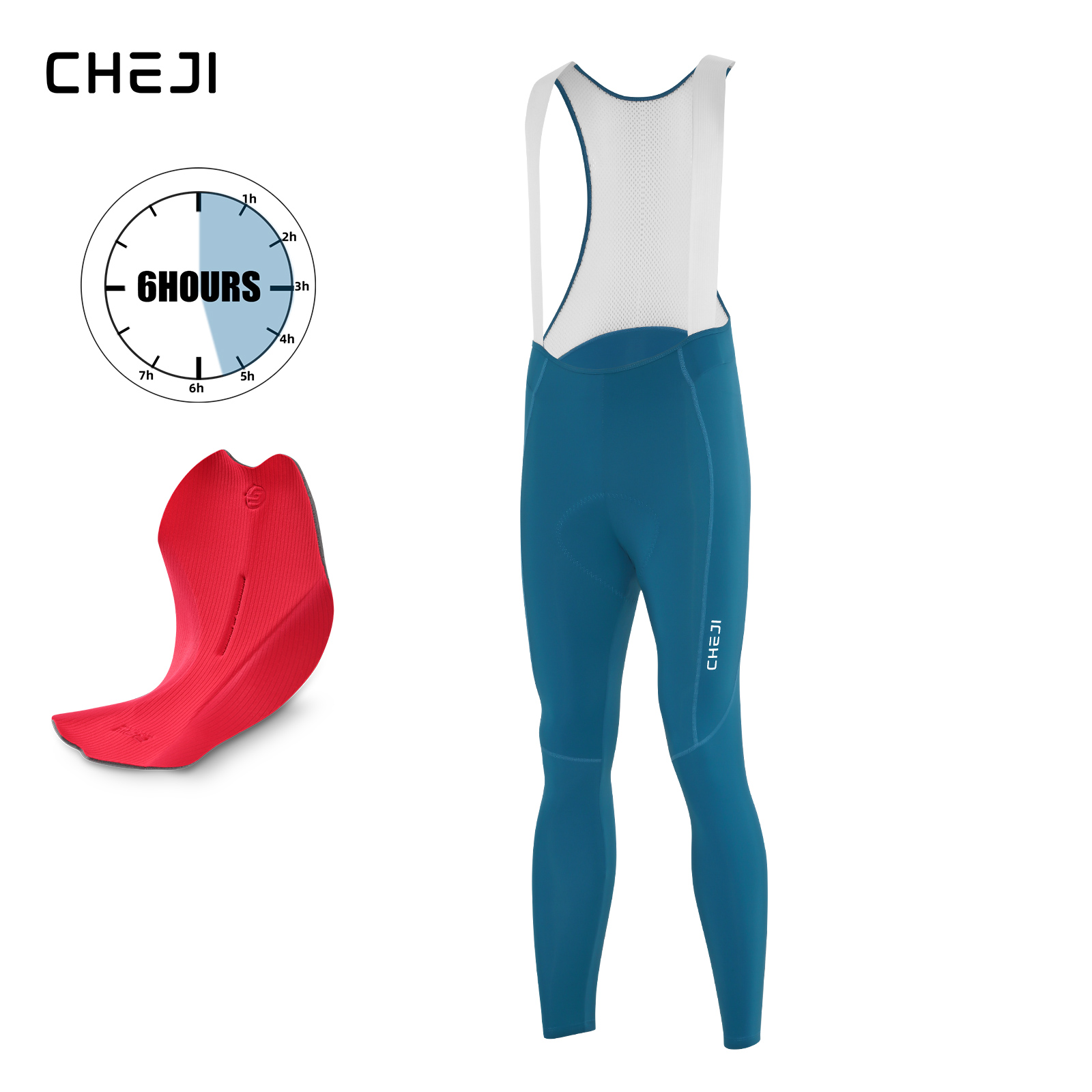 Cheji Men's Cycling Long Bib P – обзор и цена Compression Long Pant