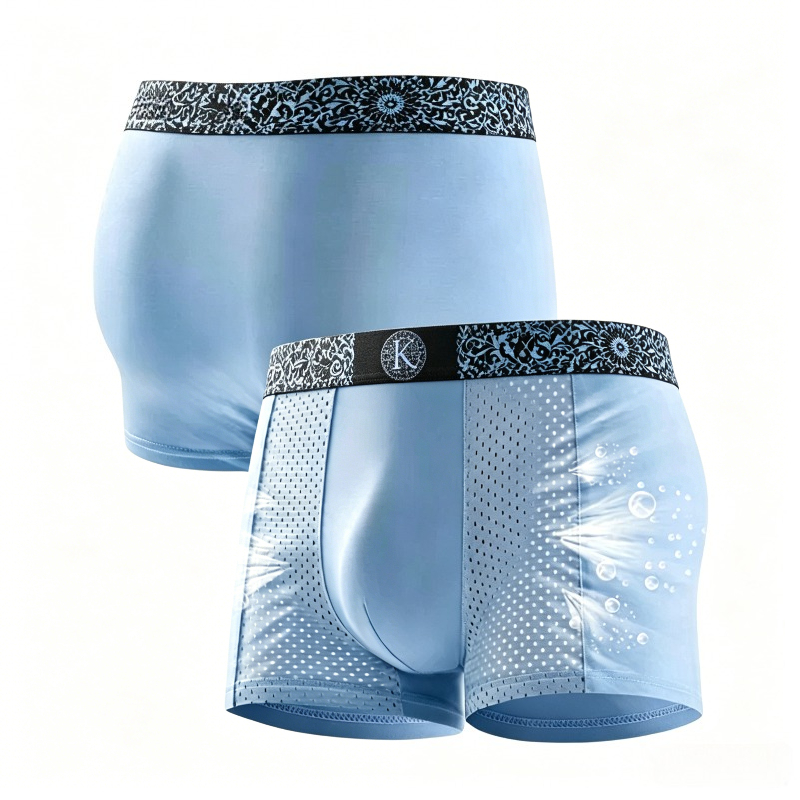 Men's Cool Ice Silk Mesh Boxer – обзор и цена Mesh Sport Boxer
