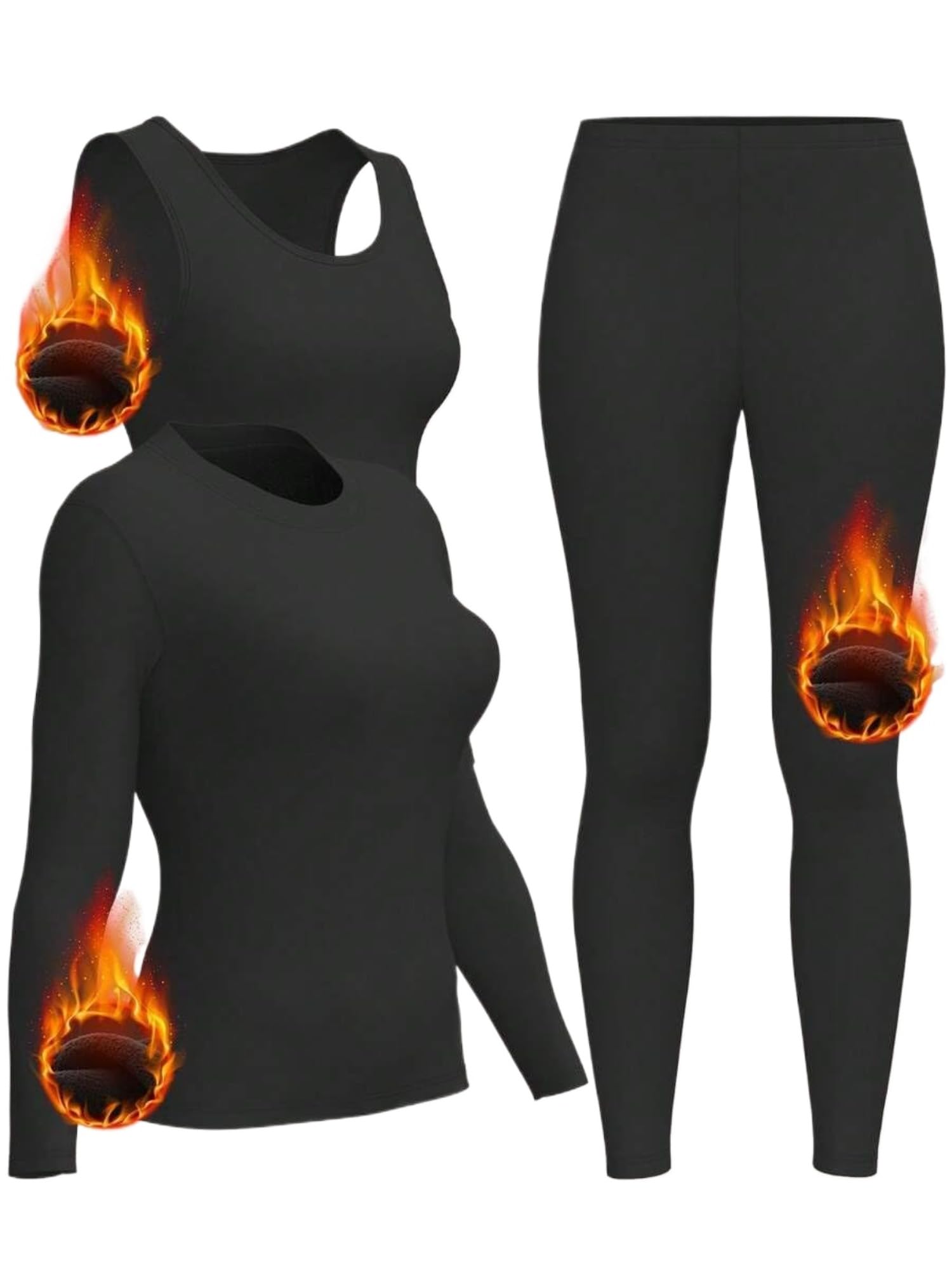 3pcs Women's Thermal Lined The – обзор и цена Quick Dry Underwear