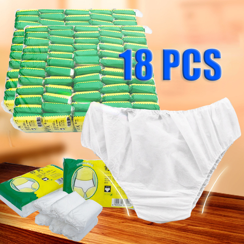 18Pcs/Set Unisex Disposable No – обзор и цена Multi Pack Underwear