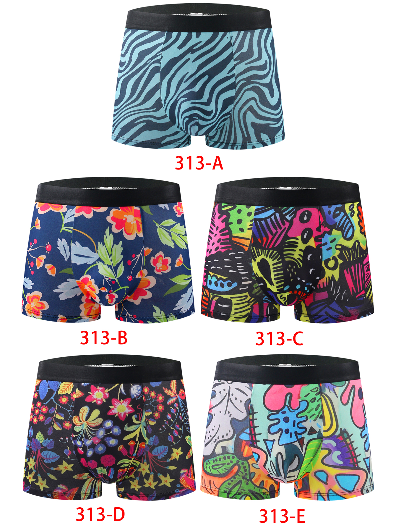 10-Pack Fashionable Men's Boxe – обзор и цена Multi Pack Underwear