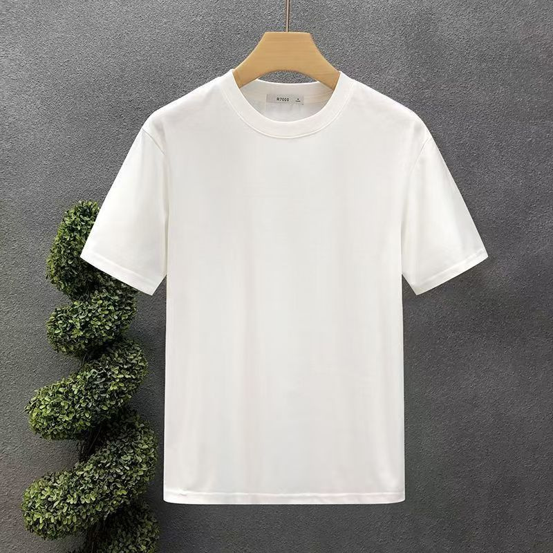 Summer Short Sleeve T Shirt fo – обзор и цена Undershirt Crew Neck