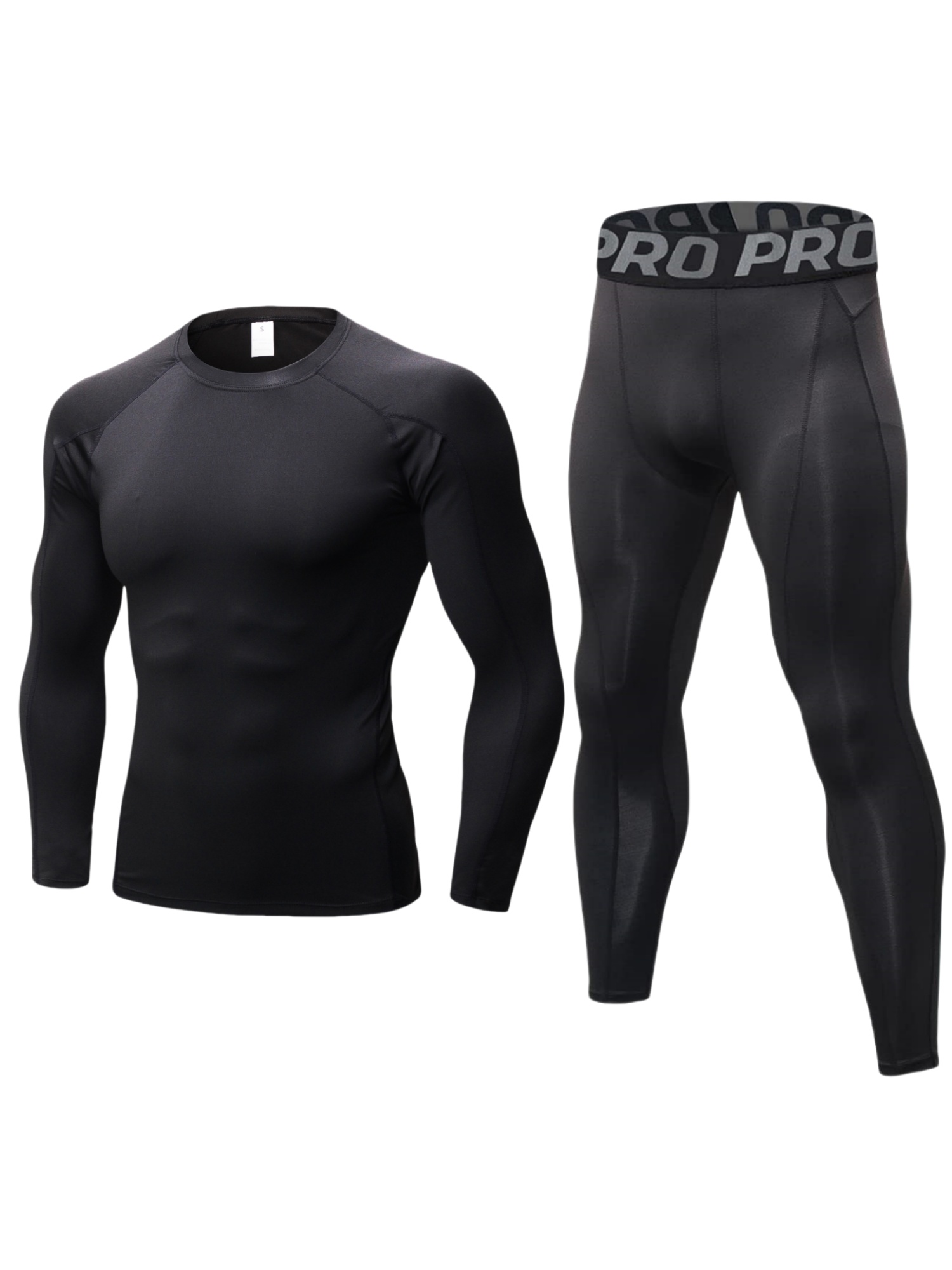 Mens Workout Compression Set P – обзор и цена Compression Long Pant