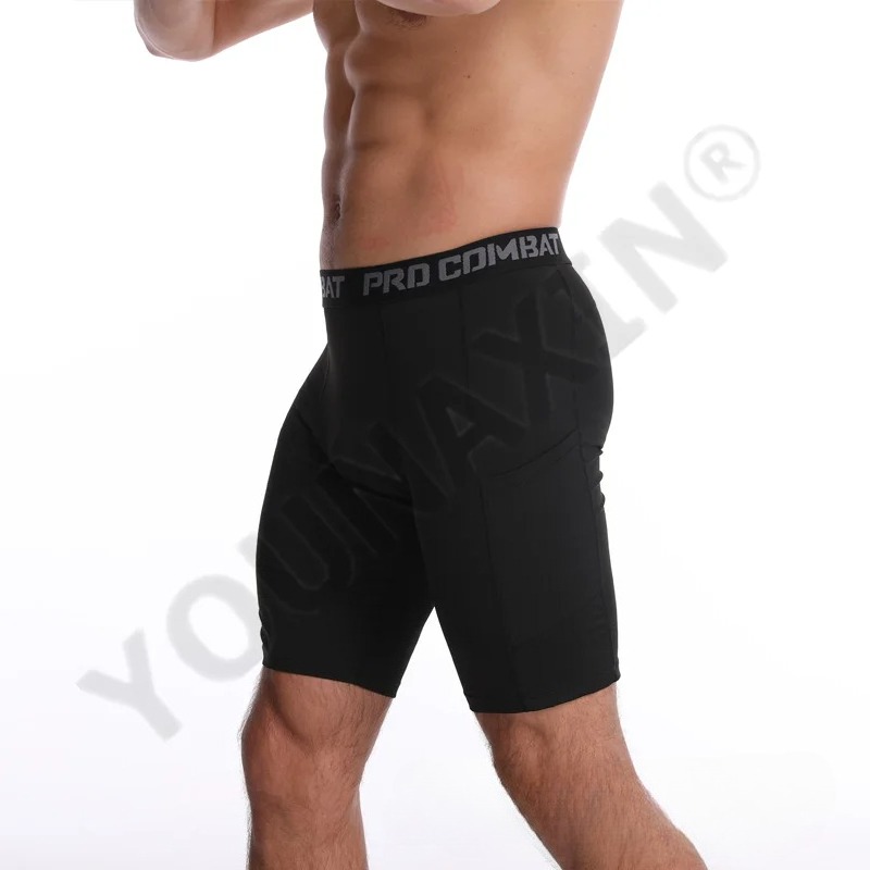 Mens Gym Shorts with Pockets W – обзор и цена Compression Shorts Athletes