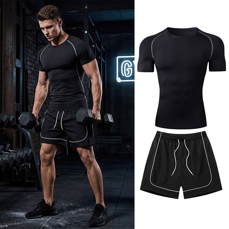 Men's Workout Running Gear 2 P – обзор и цена Compression Shorts Athletes