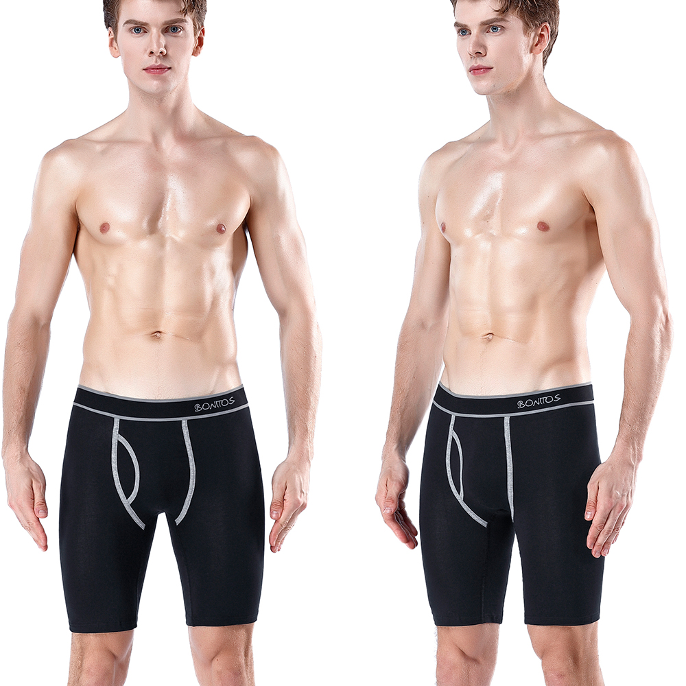 5pcs Long Boxer Mens Boxer Sho – обзор и цена Boxer Brief Pack Cotton