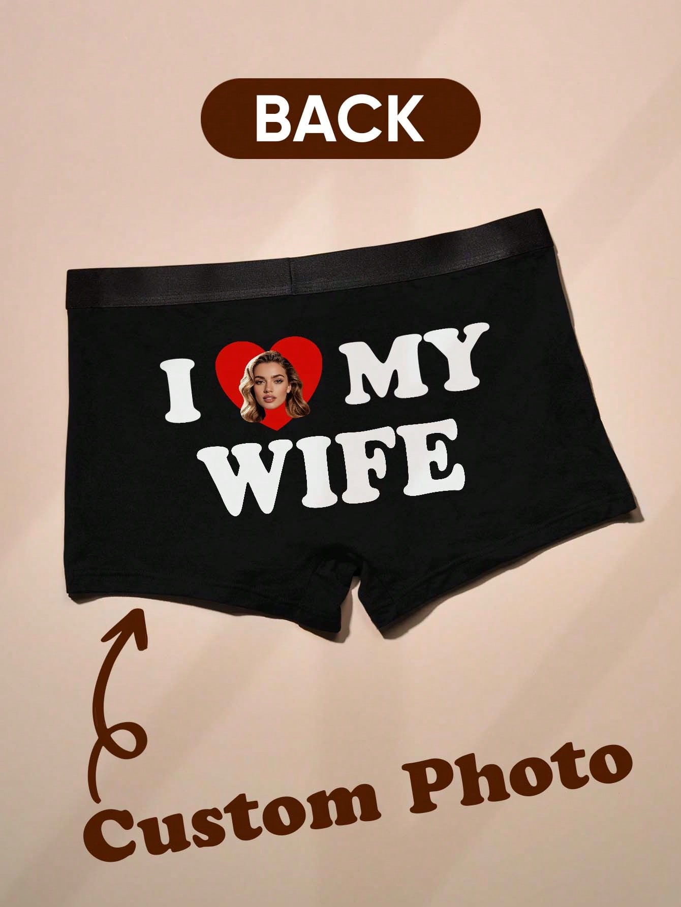 Custom Photo Boxers for Men Pe – обзор и цена Boxer Brief Pack Cotton