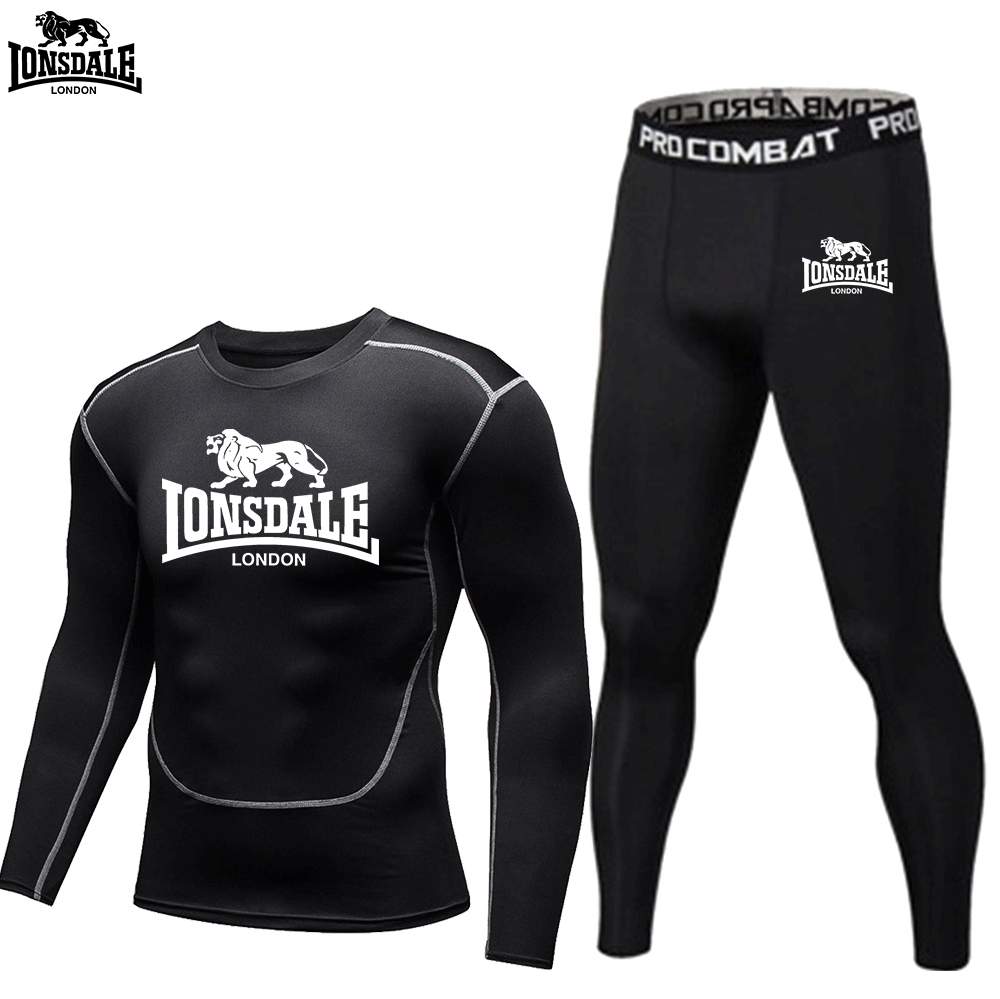 LONSDALE Graphic Print Long Sl – обзор и цена Compression Long Pant