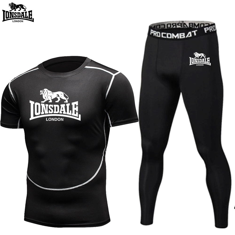 LONSDALE Graphic Print Long Sl – обзор и цена Compression Long Pant