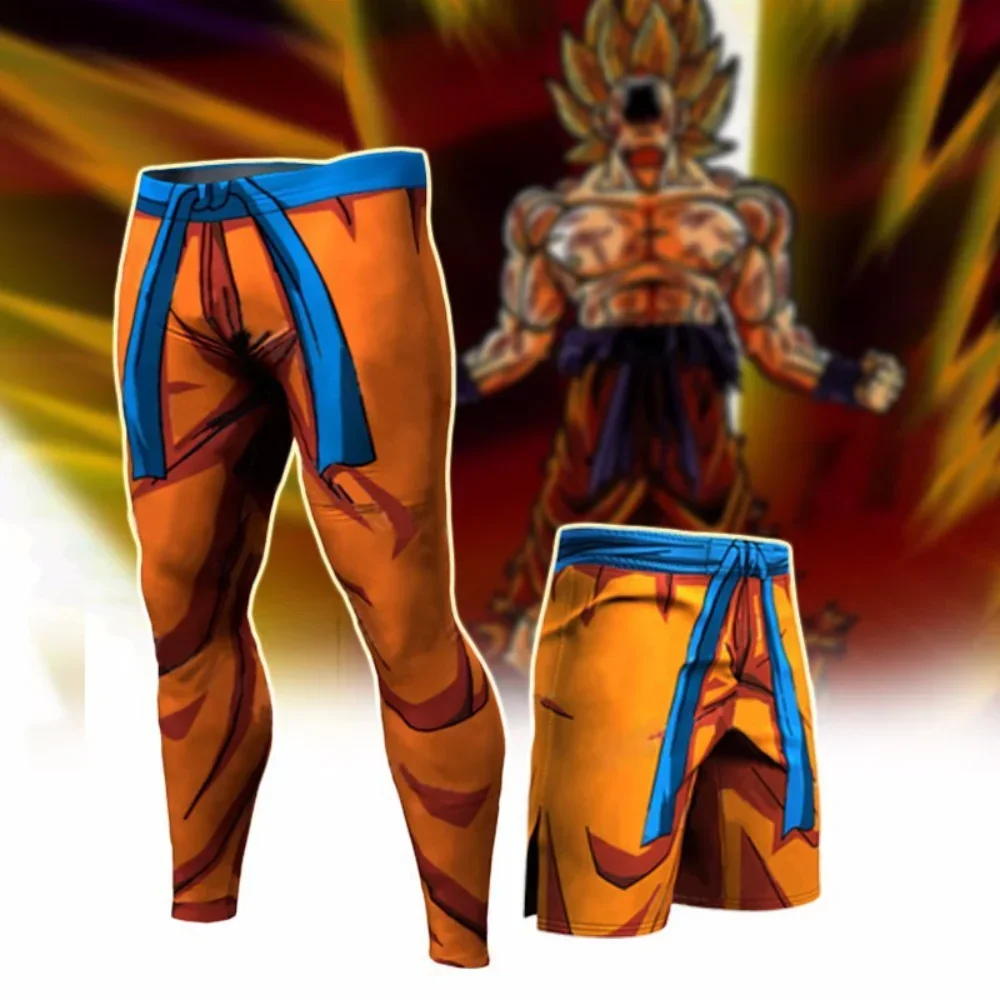 Goku Men Skinny Legging Compre – обзор и цена Compression Long Pant