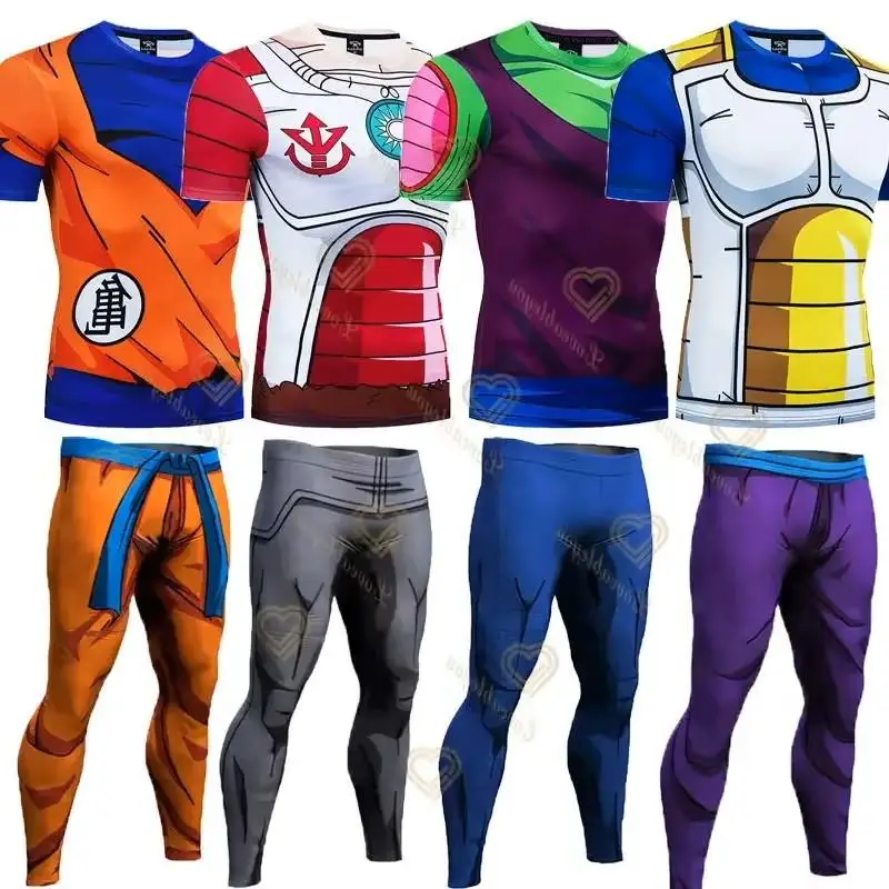 Goku Men Skinny Legging Compre – обзор и цена Compression Long Pant