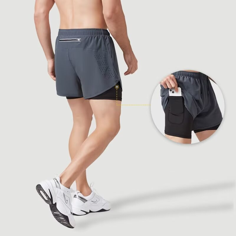Men 2 in 1 Compression Liner S – обзор и цена Compression Shorts Athletes