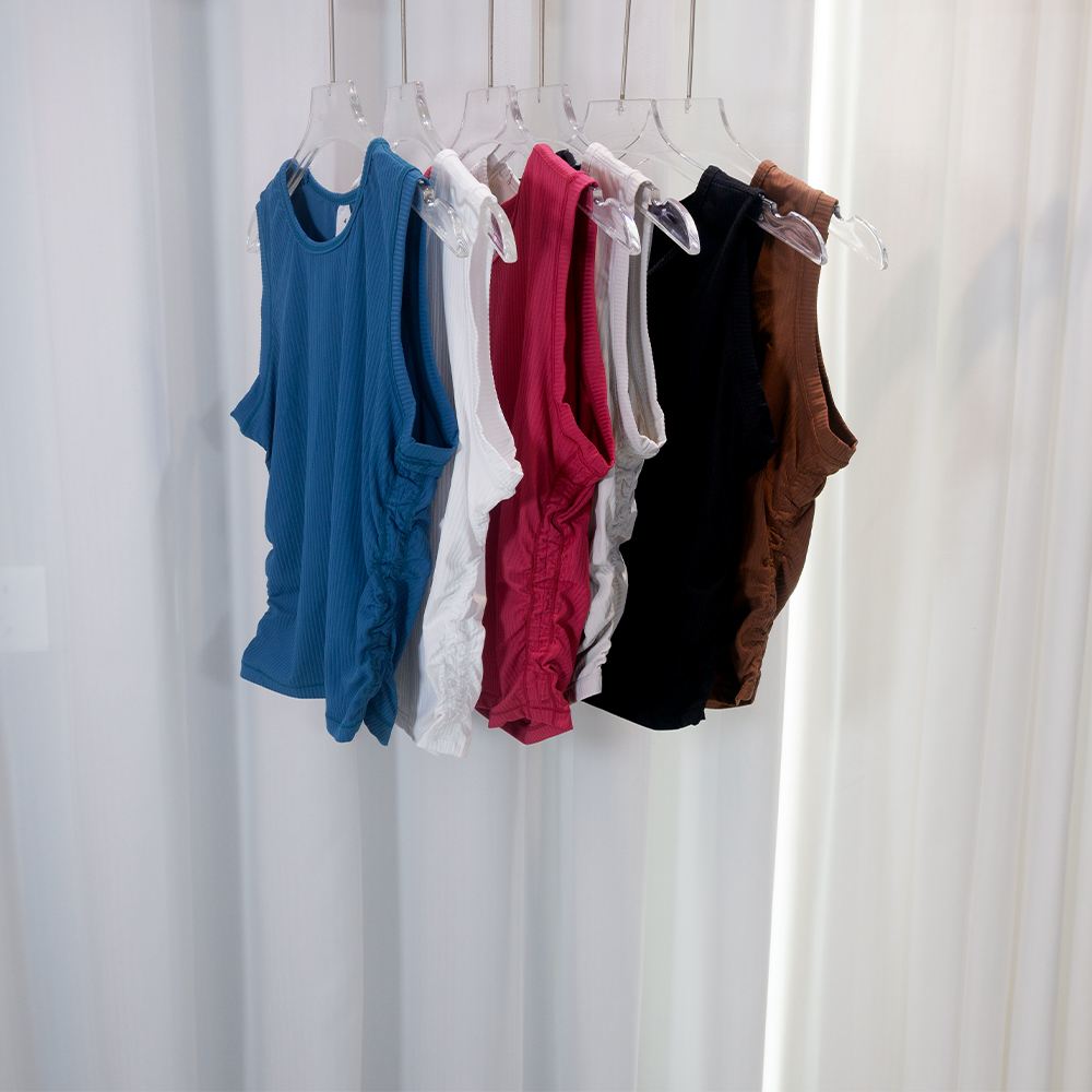 Summer Yoga Wear Ribbed Tank T – обзор и цена Tank Top Ribbed