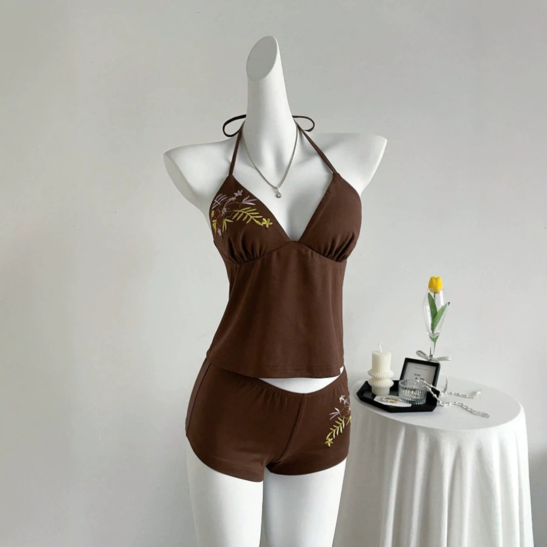 New Women's Summer Brown Tank  – обзор и цена Suspender Tank Top